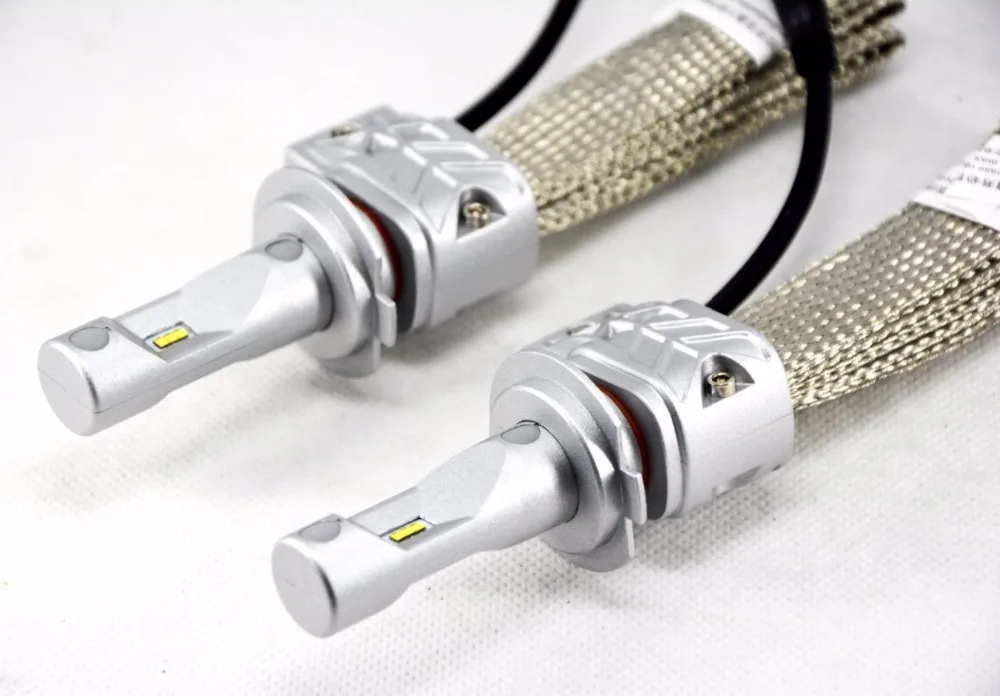 1 комплект H7 50 Вт 8000лм 5S светодиодный комплект фар LUMI светодиодный luxion ZES 12SMD чипы безвентиляторные 6500K Противотуманные фары для вождения H4 H11 9005