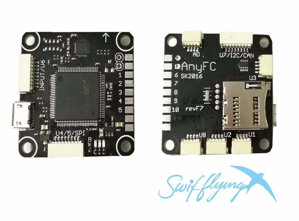 Контроллер полета Swiftflying 30.5X30.5mm F7 для FPV гоночного дрона 184 190 195 210 220 250 280 300 330|flight