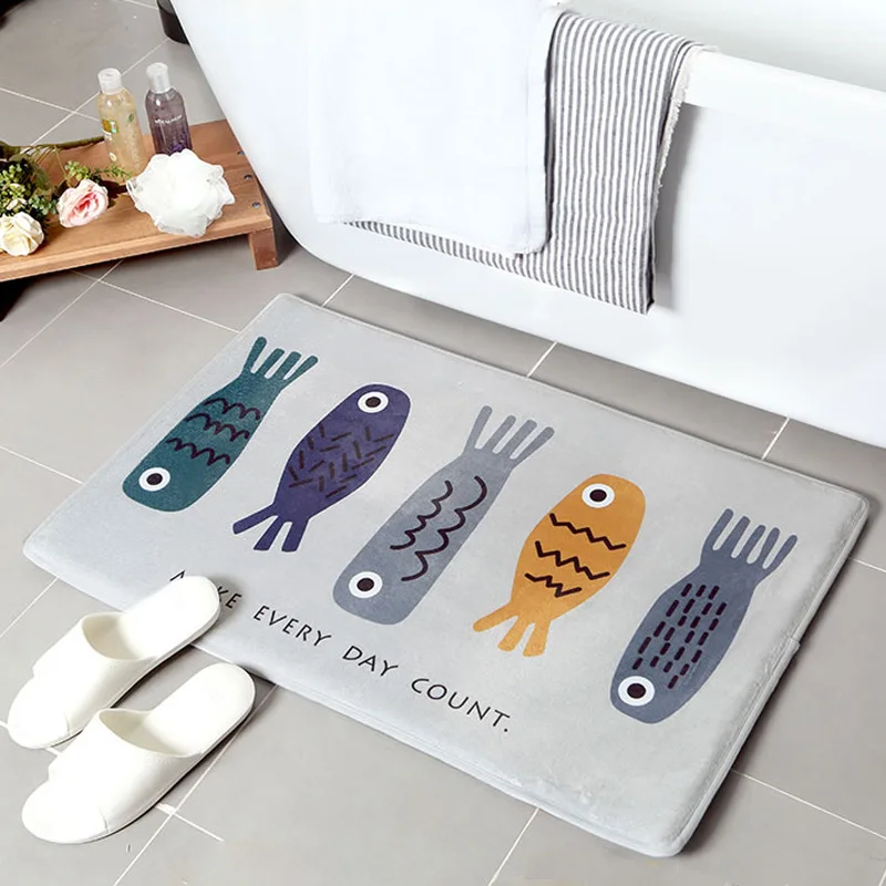 Очаровательные большие рыбий глаз фланелевый ковер мягкие абсорбирующие