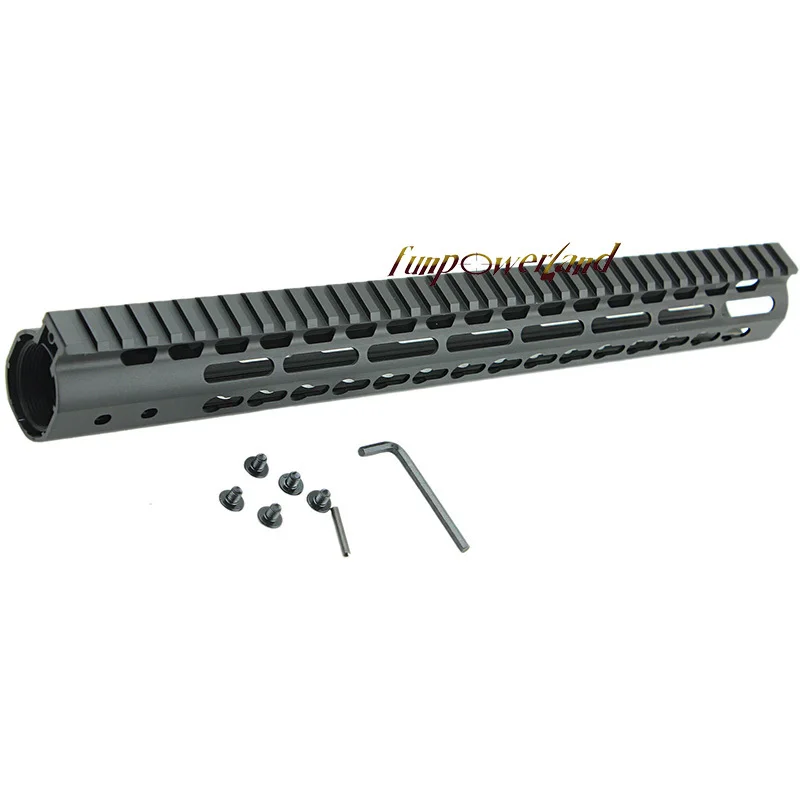 Funpowerland черный Float NSR 15 дюймов Handguard цельный топ Rail Системы KeyMod высокое качество