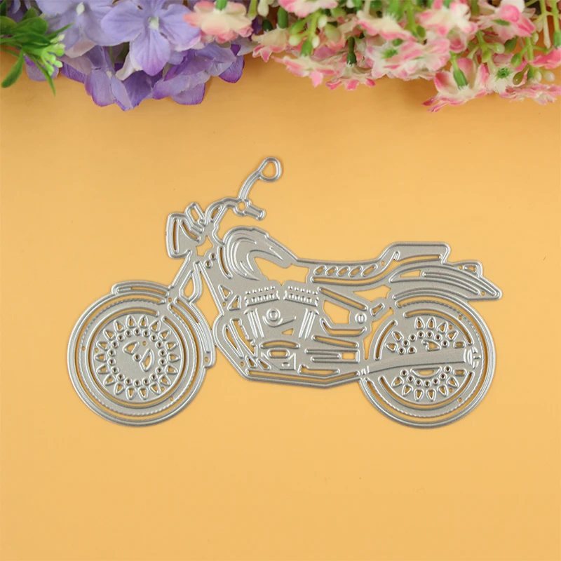 YINISE мотоцикл металлический Трафаретный вырубной штамп для трафареты