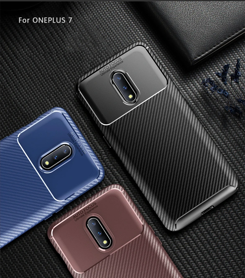 Чехол для OnePlus 7T чехол One Plus 7Pro роскошный противоударный мягкий силиконовый из