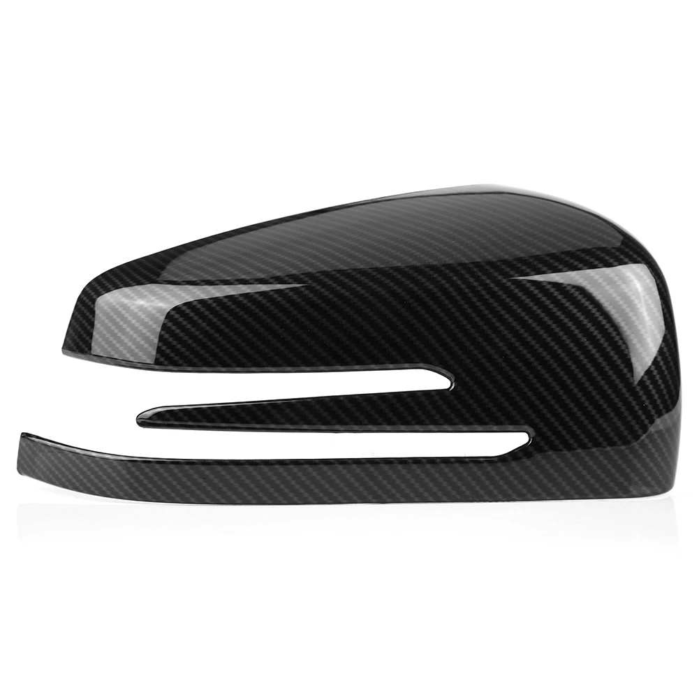 

Carbon Fiber Side Rear View Mirror Cap Cover Trim Fit For Mercedes Benz A B C E GLA Class W204 W212