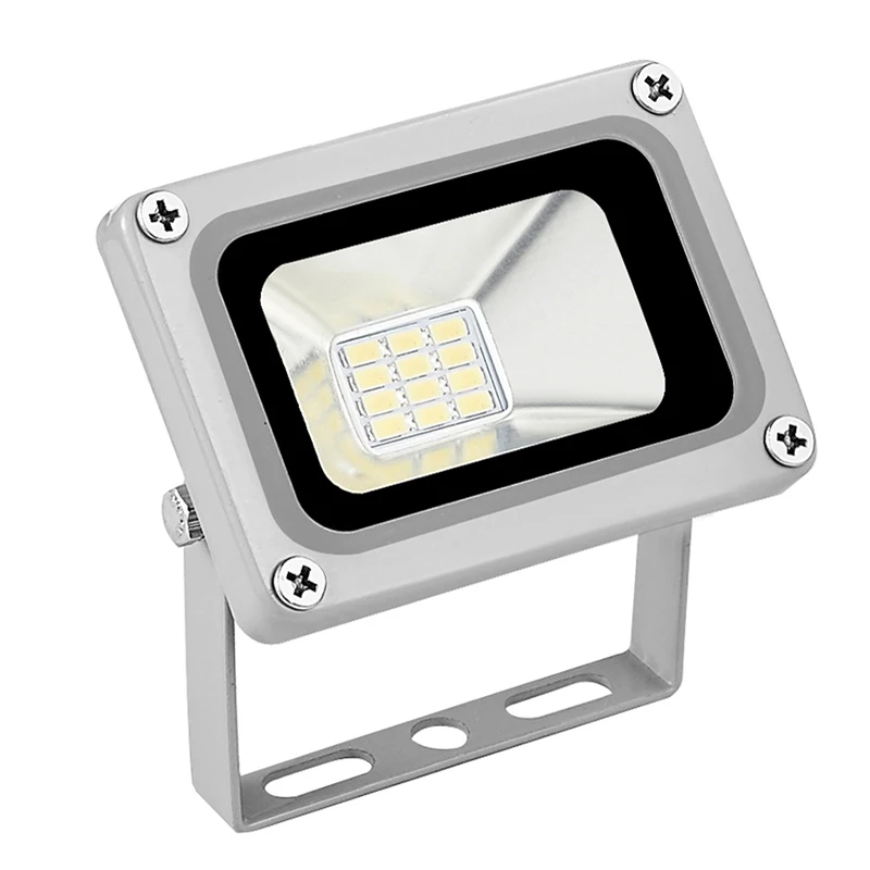 

10Pcs Kaigelin LED Floodlight 10W IP65 Waterproof Spotlights Outdoor Lighting LED Reflector Spotlight Black/Gray AC220V-240V