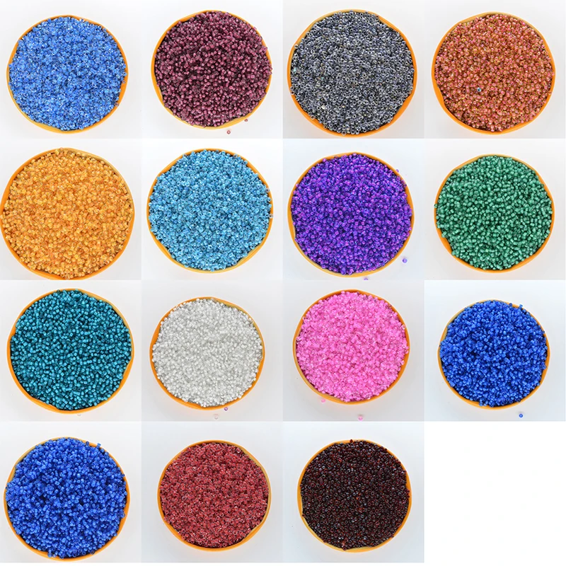 Бусины из чешского стекла 14 цветов 2 мм|beads for jewelry making|spacer beadshole beads |