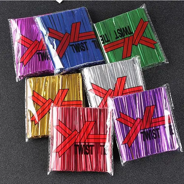 Ламинированная пленка проволочный ремень завиток упаковка веревка печенье