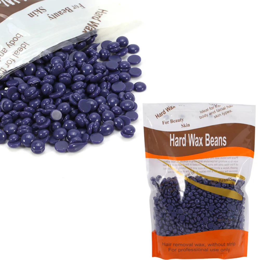 300 г/пакет Твердые восковые бобы для салона красоты депиляционный безболезненный
