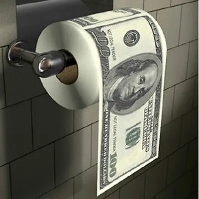 US Money мягкое полотенце для туалетной бумаги рулон ванной денег одежда