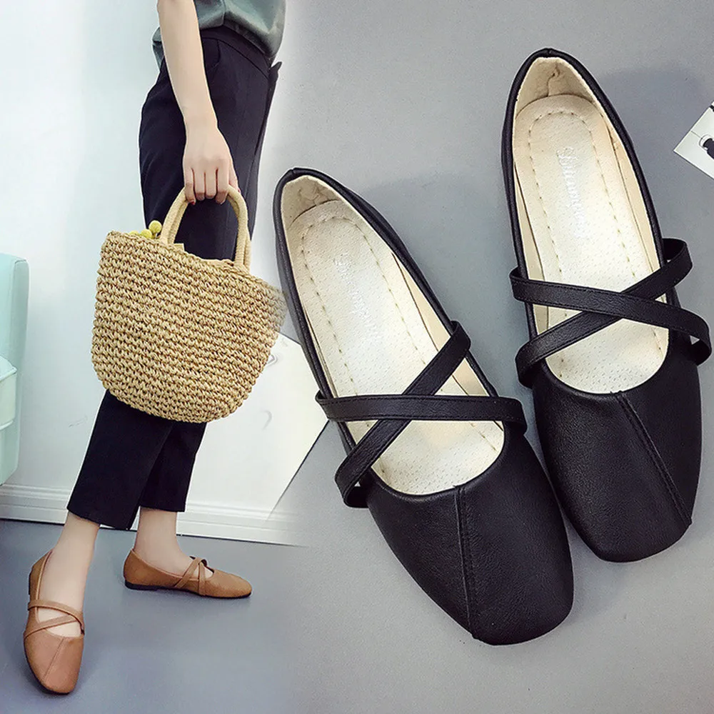 SAGACE/Новинка Лидер продаж Обувь для женщин и девушек без шнуровки на плоской