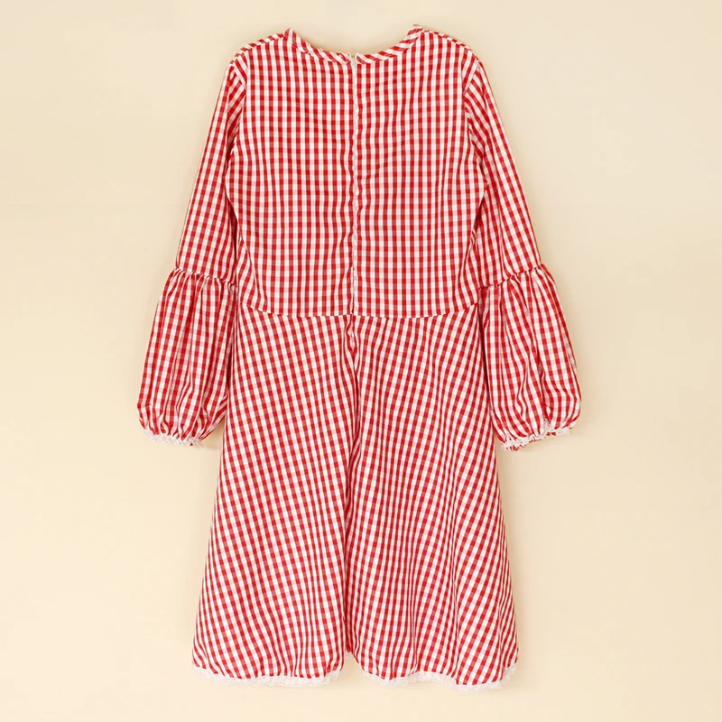 Платье Rorychen для мамы и дочки весна осень 2018 одинаковые наряды одежда мам девочек