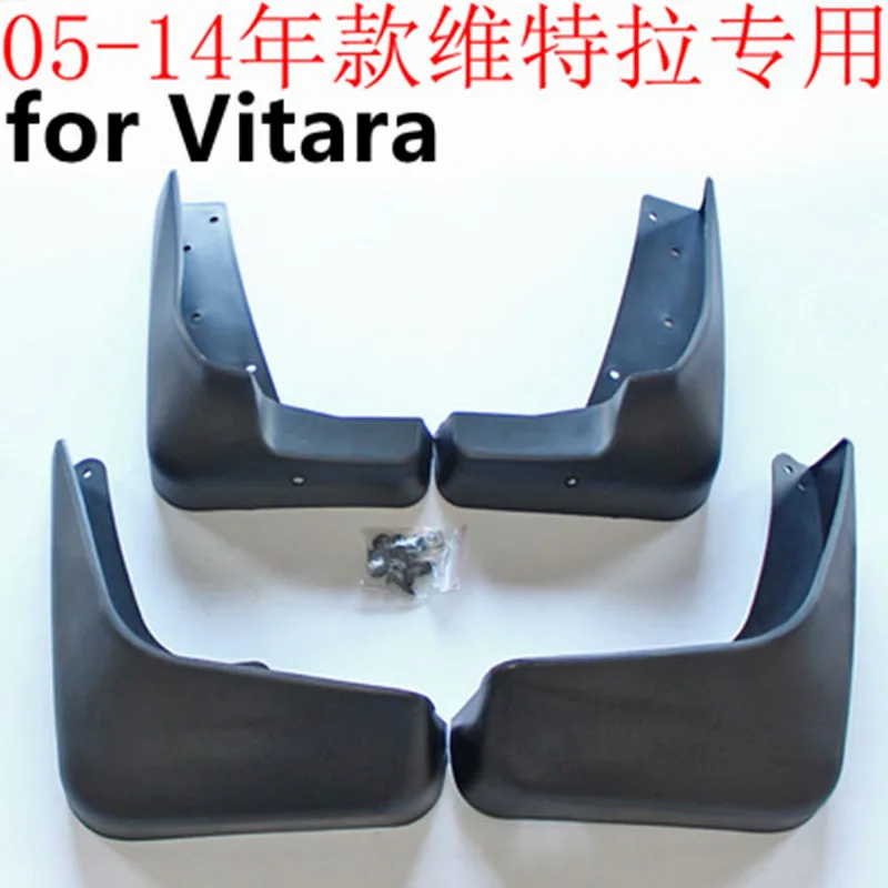 High qualitycar Accessories plastic Mud Flaps Splash Guard Fender for 2005-2014 Suzuki Grand Vitara Car styling | Автомобили и