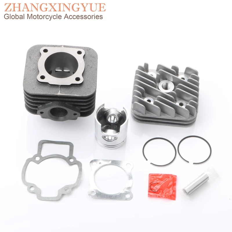 70cc комплект цилиндров с большим отверстием и поршней прокладка цилиндра для Piaggio