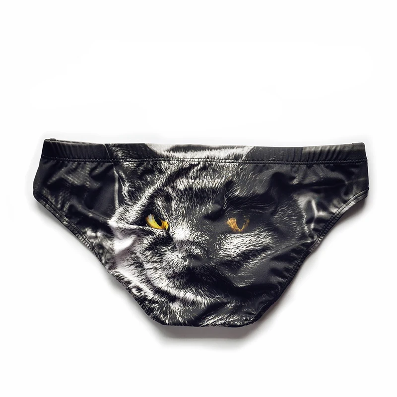 Мужское нижнее белье ropa interior hombre jockstrap сексуальное для мужчин с принтом животных