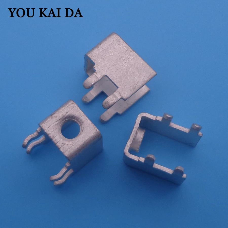 10 шт. клеммы для печатной платы PCB-2 (M4) клеммные из луженой меди Клеммная колодка