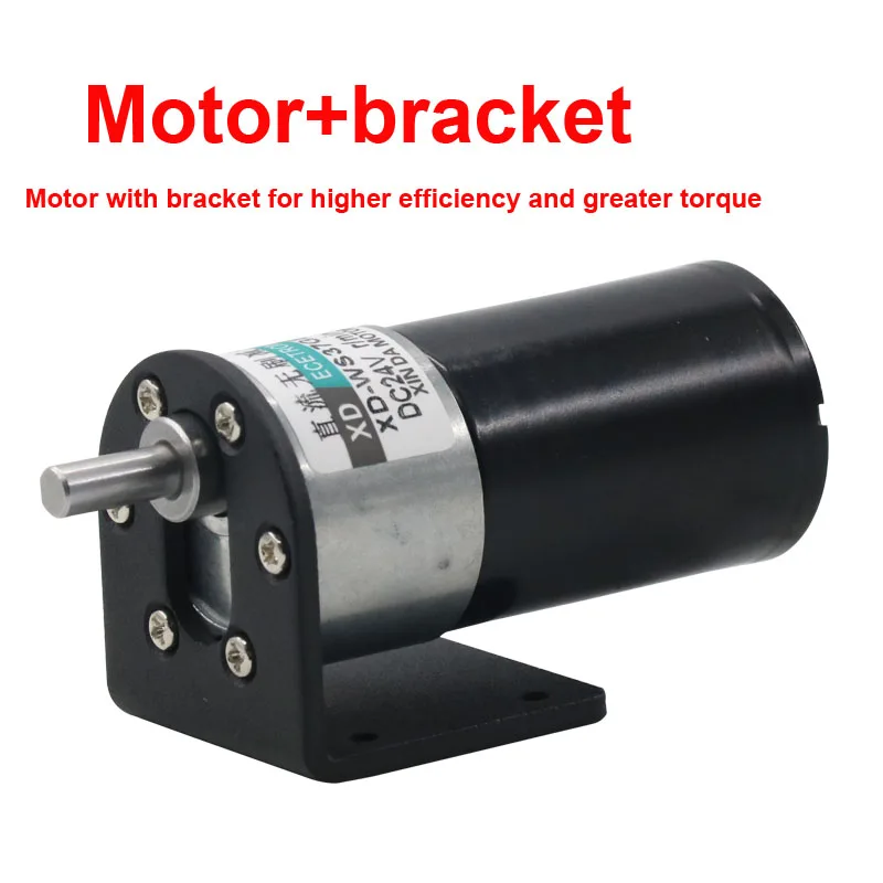 Низкая Скорость 12V электрический бесщеточный двигатель Реверсивный 24 бесщеточный электродвигатель постоянного тока 30000 часов Micro бесщеточный двигатель постоянного тока с кронштейном