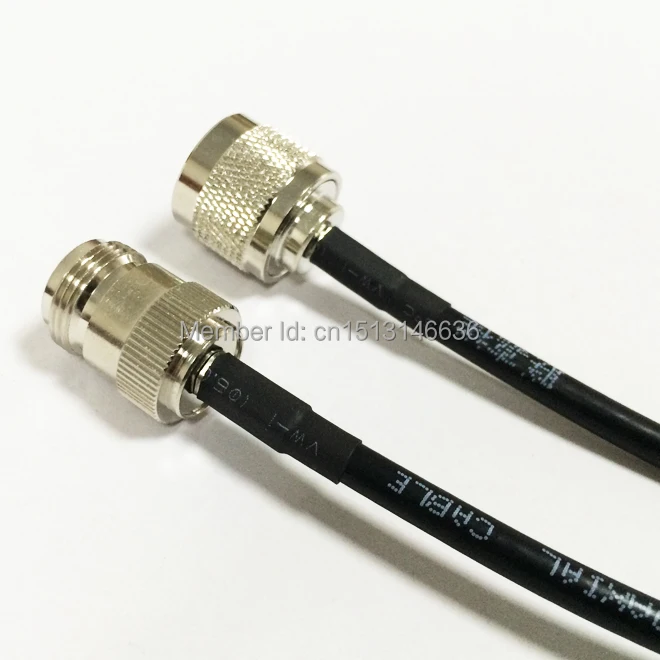 Новый модем коаксиальный Pigtail N штекер разъем переключатель гнездовой RG58 кабель 50