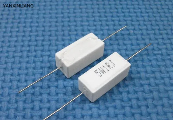 Цементные резисторы 5 Вт 1 Ом 10 шт.|1 ohm|cement resistor 5wcement |