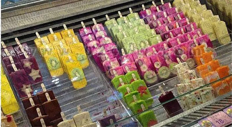 Хорошая цена витрина для мороженого Мороженое Лоток для торговли gelato морозильник