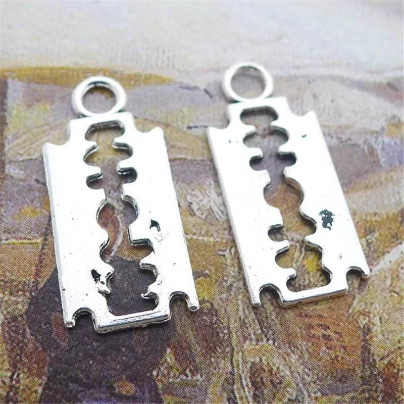 

30Pieces 25mm*12mm Diy Accessory Pendant Tool Charms For Jewelry Making