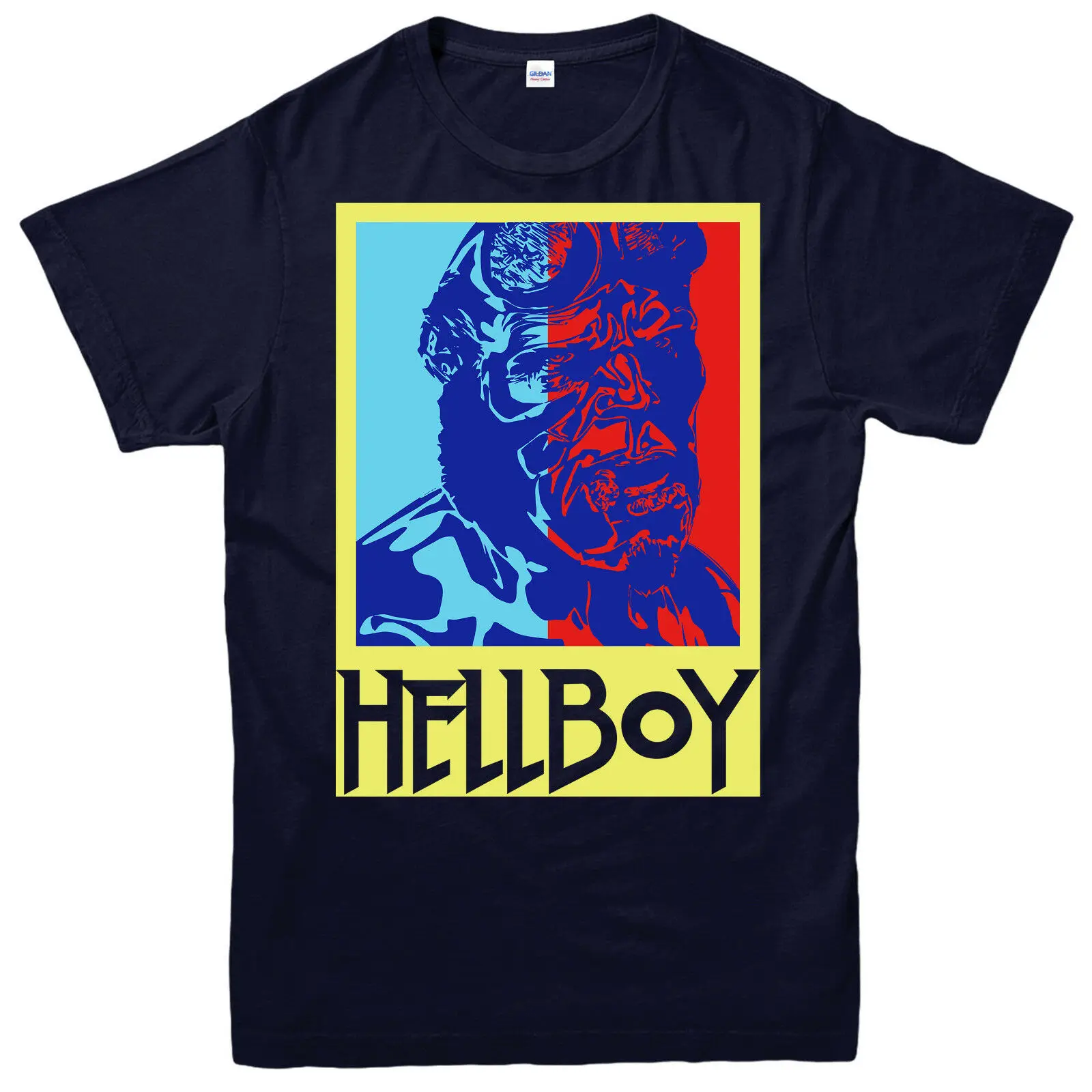 Футболка Hellboy Супергерой Абэ сапиен Лиз Шерман скинс фантастика подарок тройник