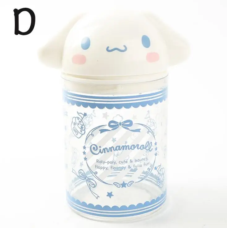 D 43% собака Мелодия hello kitty пластиковые украшения Детские игрушки ящика типа 19 см ватные палочки коробка для хранения WJ01 - Цвет: D