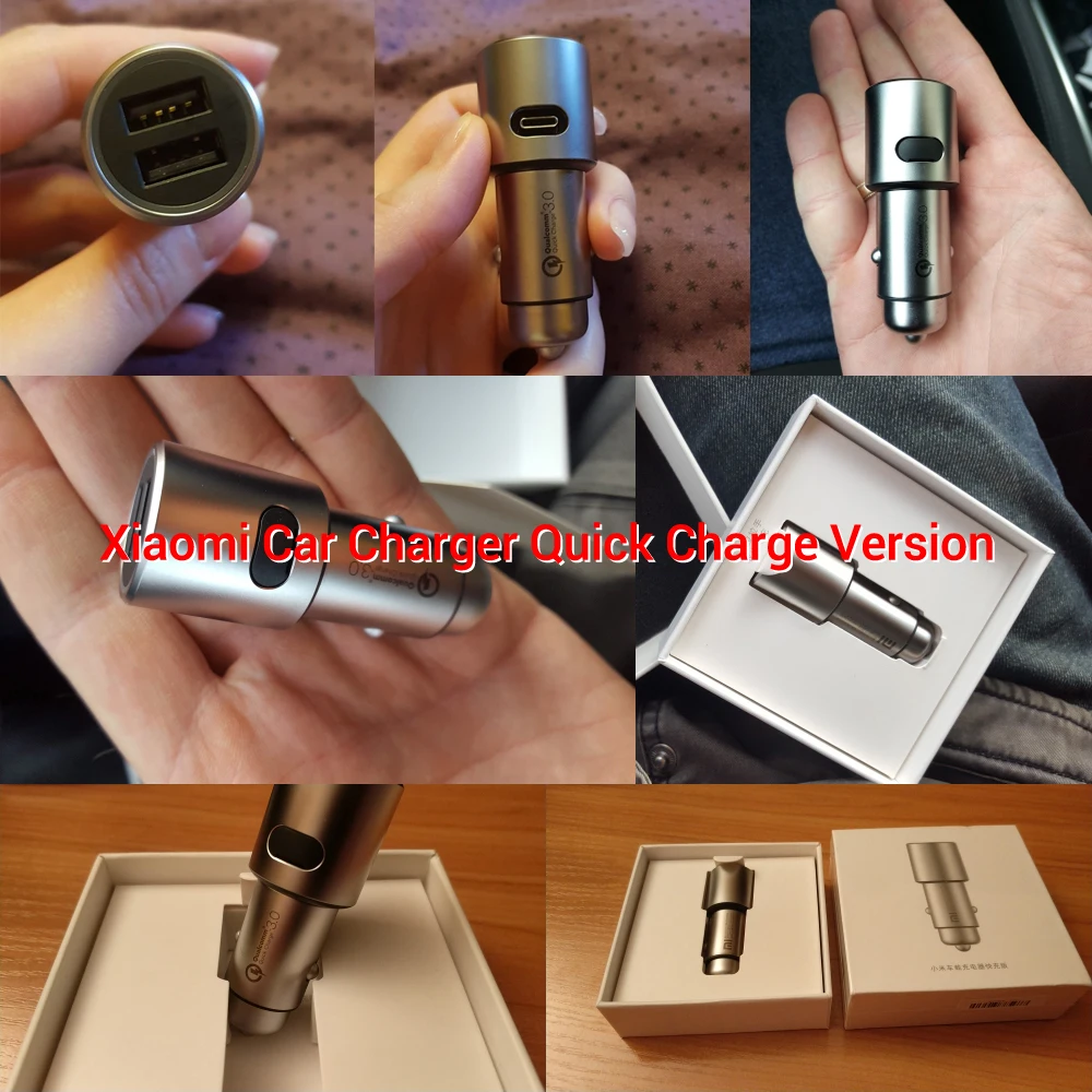 Автомобильное зарядное устройство Xiaomi Car Quick Charger 3.0 Silver|charge 3.0|quick charge 3.0charger quick |