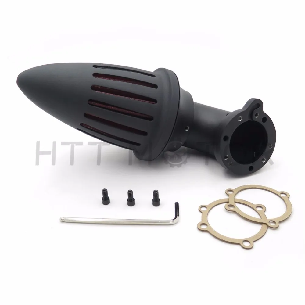Запчасти для двигателя впускного фильтра Harley Davidson S & custom CV EVO XL Sportster BLACK|air cleaner