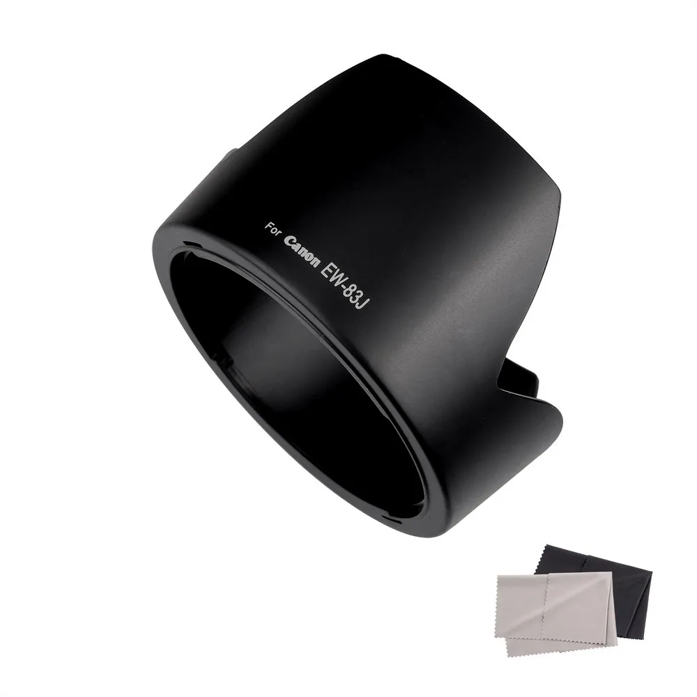 Capsaver EW 83J бленда для объектива Canon EF S 17 55 мм f/2.8 IS USM Пластик штык лепесток тюльпан