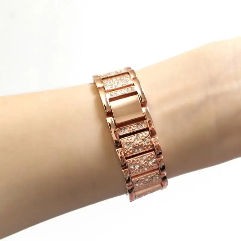 YOOSIDE Fenix 6S Quick Fit Женский браслет 20 мм Кристалл Bling часы из металлического сплава ремешок для Garmin Fenix 5s/5s Plus