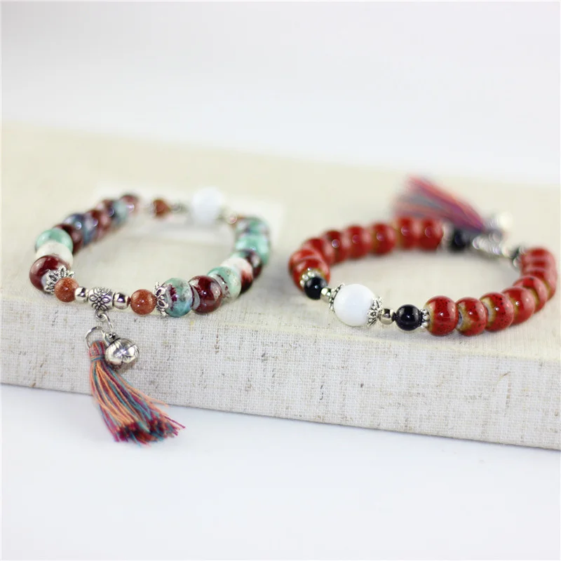 12 шт./лот богемный браслет женский этнический брикет мужской кулон с полыми