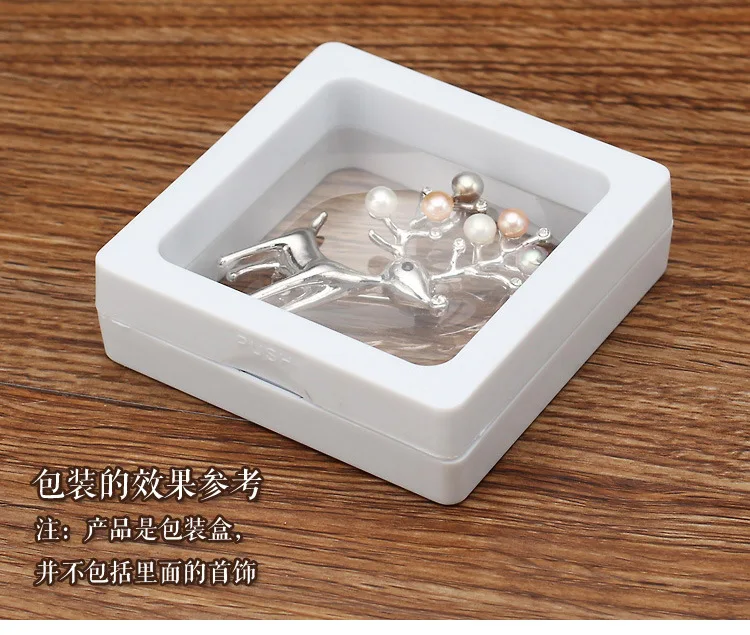 100 шт. эластичная мембранная фоторамка коробка для демонстрации ювелирных