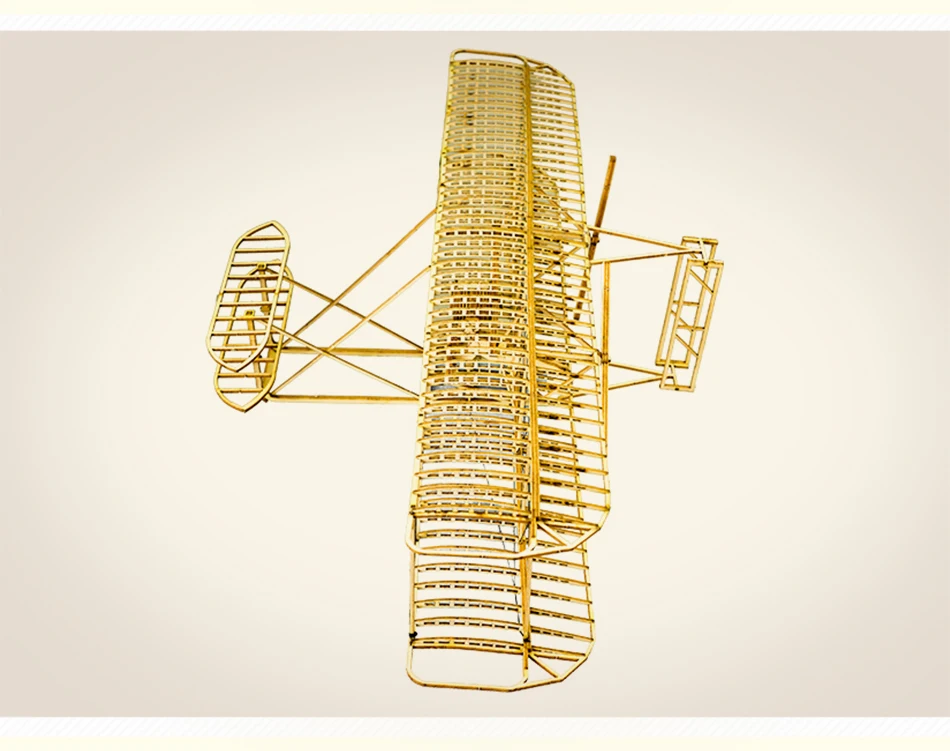 3D Набор для изготовления деревянных изделий-Wright Brothers Flyer модель самолета для создания, идеальная 3D деревянная головоломка DIY игрушка орнамент