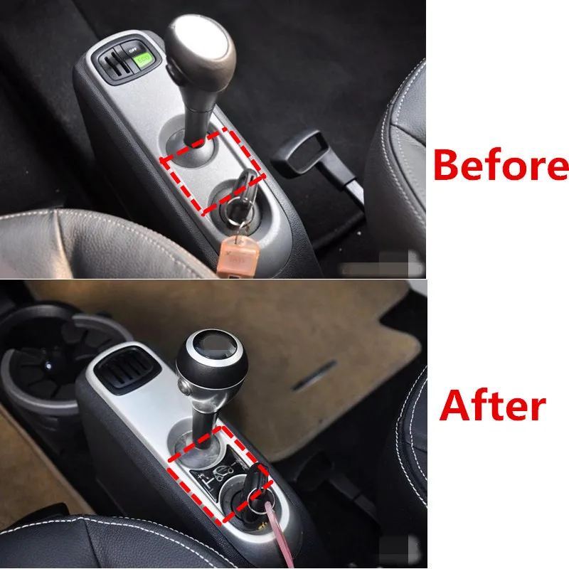 3D гелевая наклейка на дверную ручку стильные аксессуары для автомобиля BENZ SMART FORTWO