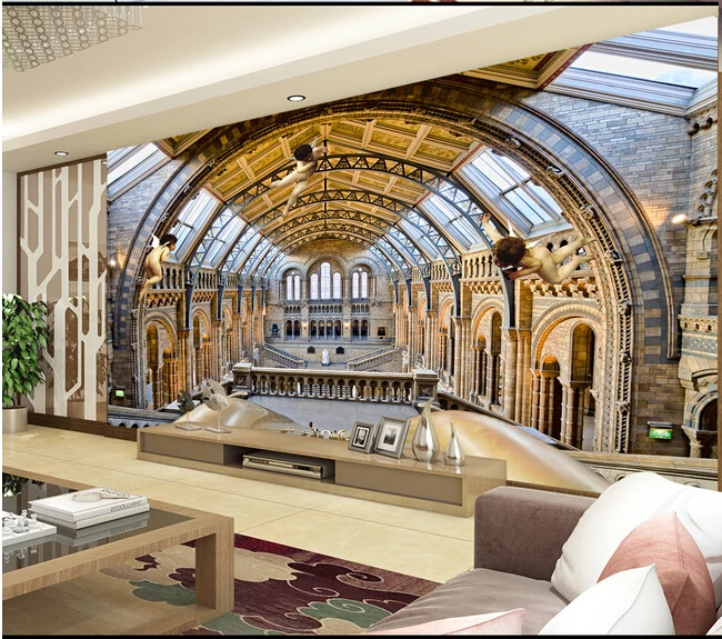 Последний Заказ 3D большой росписи роскошный Европейский небеса ангела papel де parede