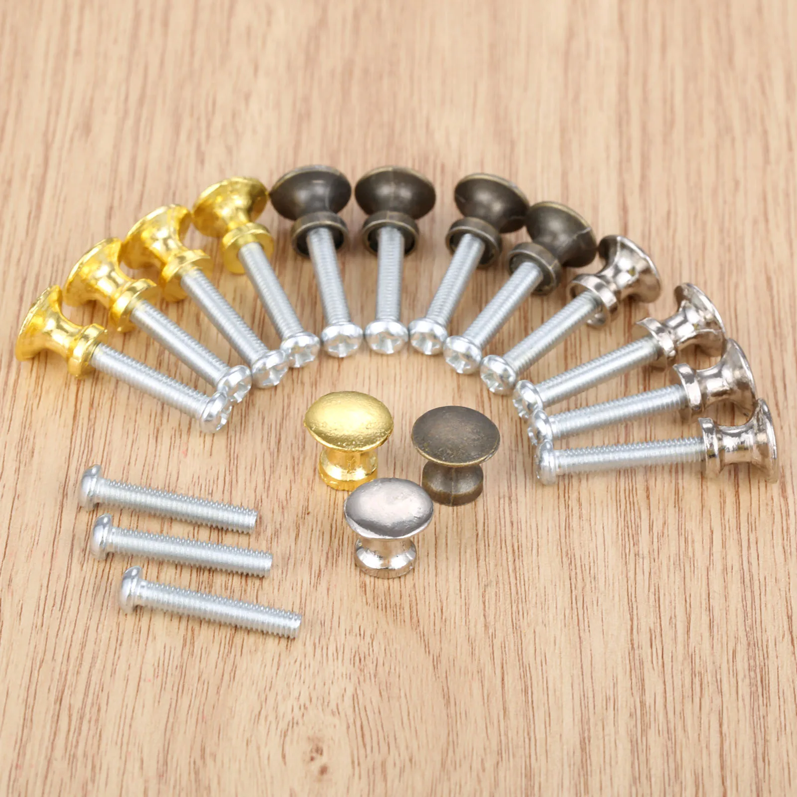 

5Pcs Vintage Handle Alloy Knobs and Mini Handles Door Handle Cupboard Drawer Kitchen Pull Knob Furniture 12*11mm