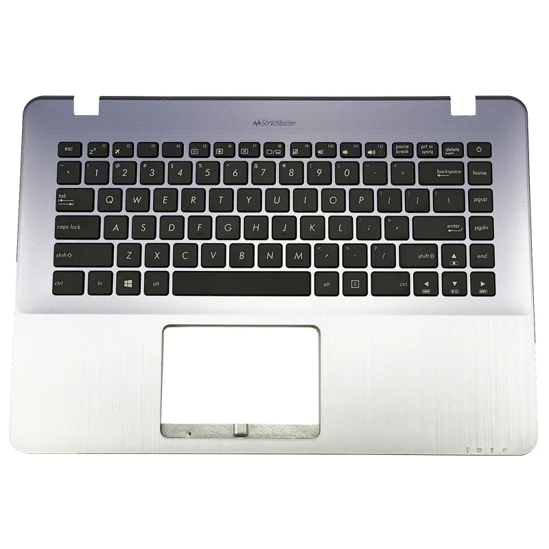 1 шт. 95% подлокотник для ноутбука корпус C с клавиатурой для Asus Vivobook A442 A480U X442 X442URR X442UA