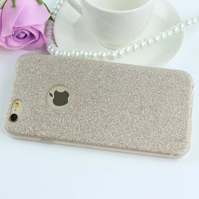 Gold Блестящий Мягкий Силиконовый ТПУ чехол для iPhone на 5S SE 6S 6 Plus 7 роскошный Bing ультратонкий ТПУ чехол на 5 6 7 задняя крышка - Цвет: Gold