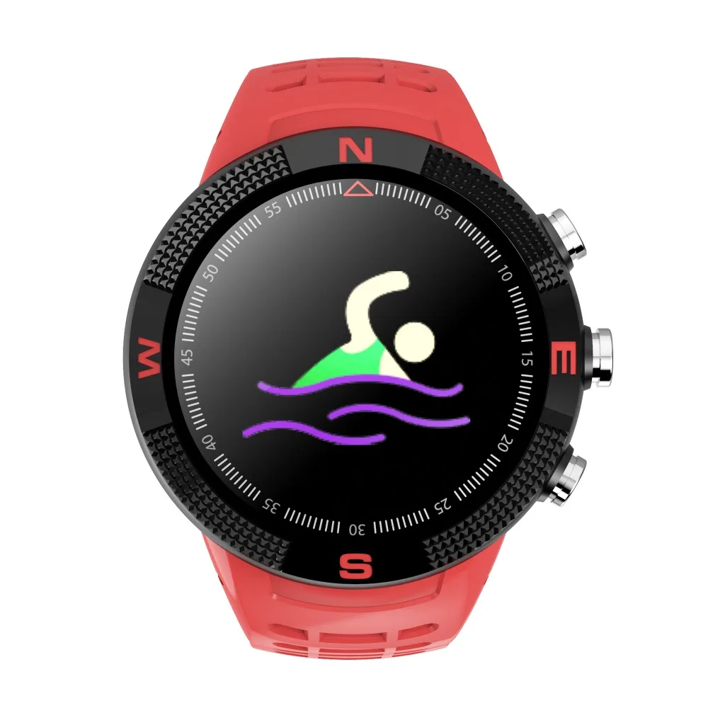 F18 спортивные Smartwatch Android круглый Bluetooth наручные часы Для мужчин женщин IP68