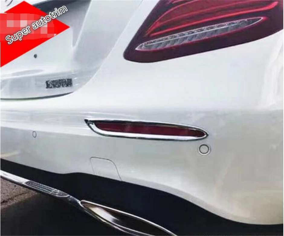 Хромированные задние противотуманные фары Lapetus Накладка для фар Mercedes Benz E Class W213