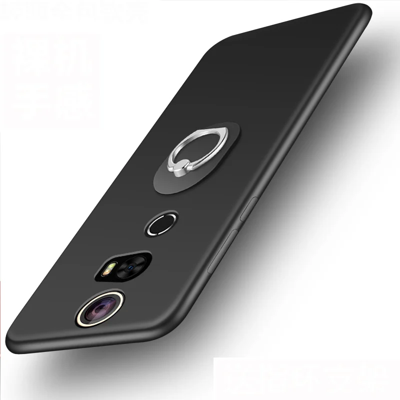 Black and ring Для Protruly Darling V10S чехол силиконовый мягкий роскошный защитный чехол для мобильного телефона capas для Protruly Darling V10S чехол из ТПУ - Цвет: Black and ring