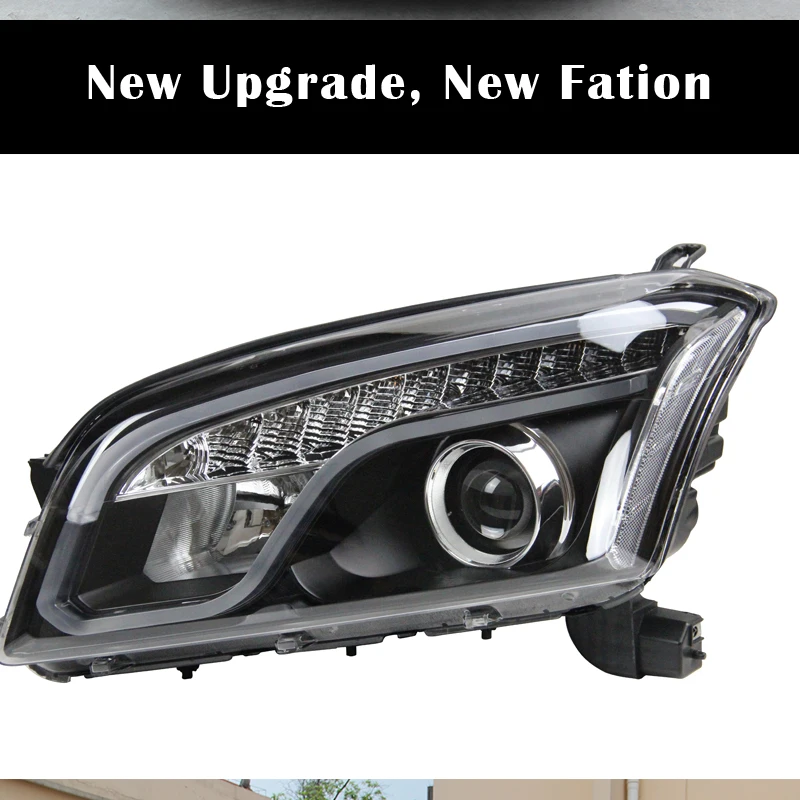 Kowell стайлинга автомобилей LED фара для Chevrolet Trax фары 2013- Новинка Trax светодиодные фары LED DRL H7 HID биксеноновая объектив