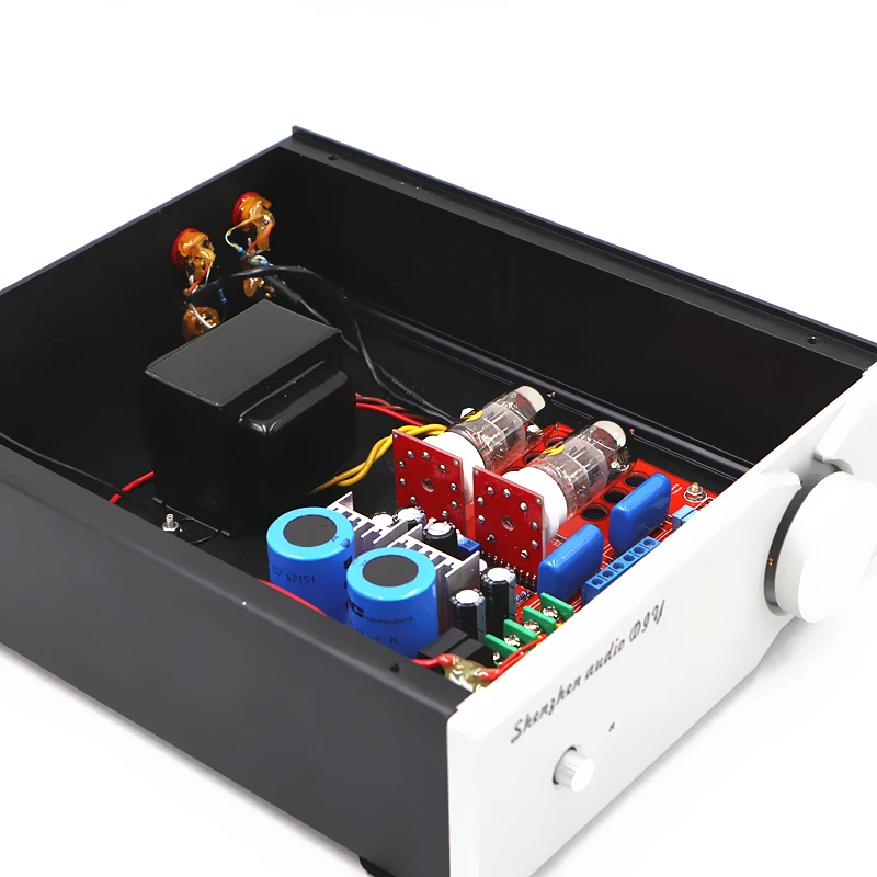 Высококачественный алюминиевый сплав 6N3 трубка hifi ламповый предусилитель 5670 ламповый предусилитель