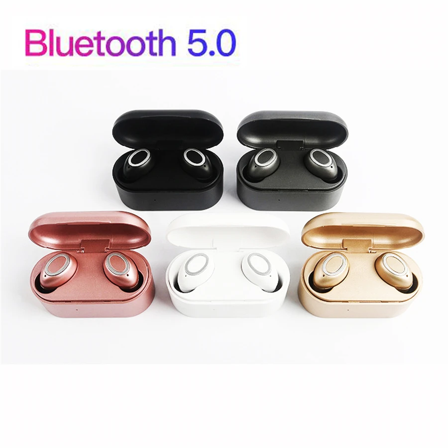 2 шт. TWS наушники с микрофоном 5 0 мАч|Наушники и гарнитуры| |