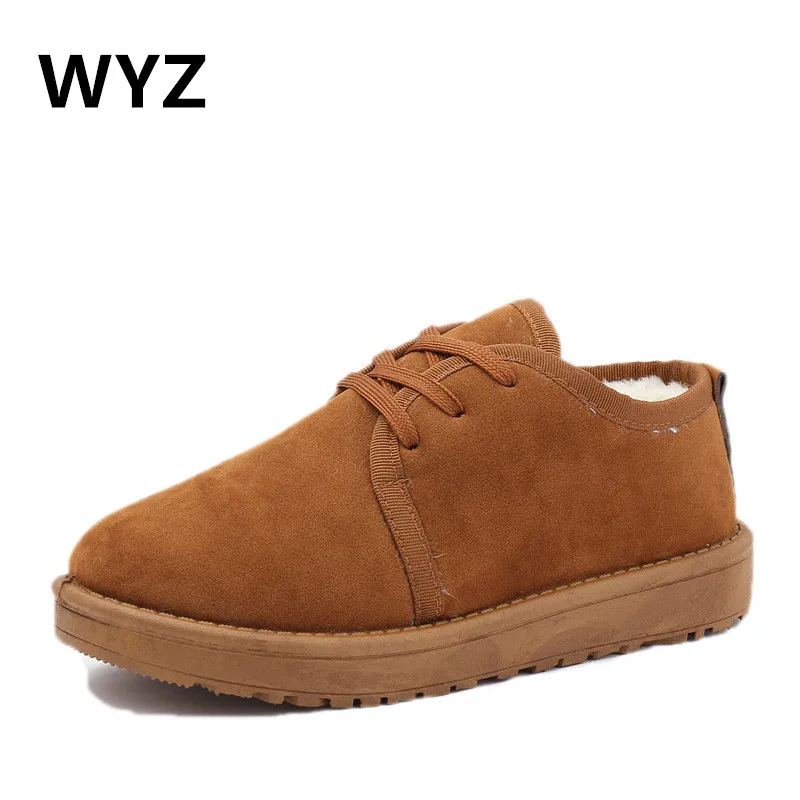 Женские ботинки новинка 2018 года зимняя бархатная теплая хлопковая обувь с