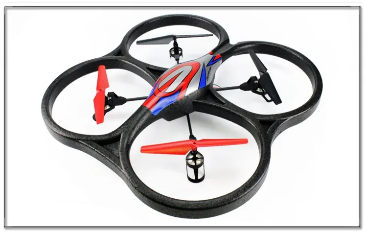 WL игрушки V262 Радиоуправляемый квадрокоптер 2.4 г НЛО 6ch гироскопа 4 оси Parrot AR. drone 2.0