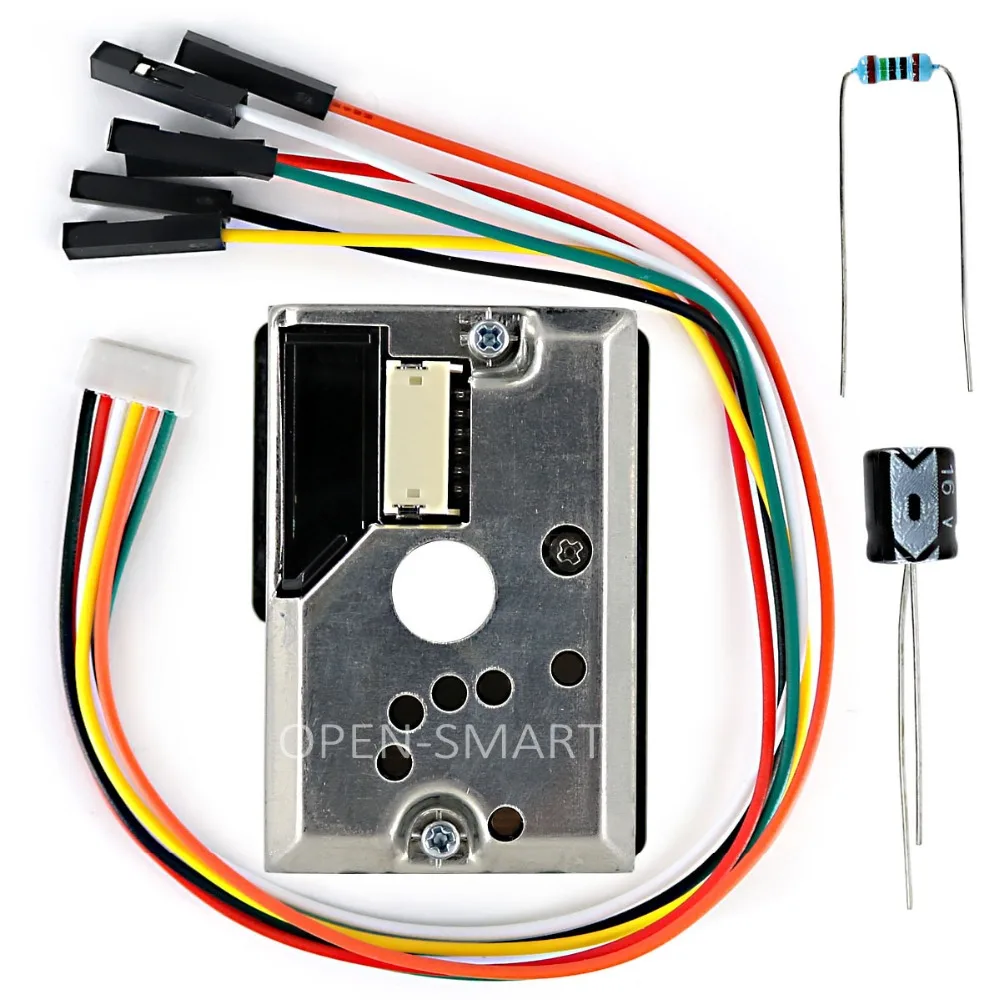 Оптический модуль датчика пыли и дыма OPEN SMART PM2.5 для Arduino|module for arduino|module sensormodules arduino