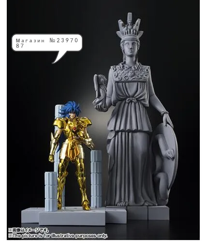 Оригинальная Коллекционная Фигурка Bandai D.D. Панорамная сцена миф Сен-Сейя из ткани