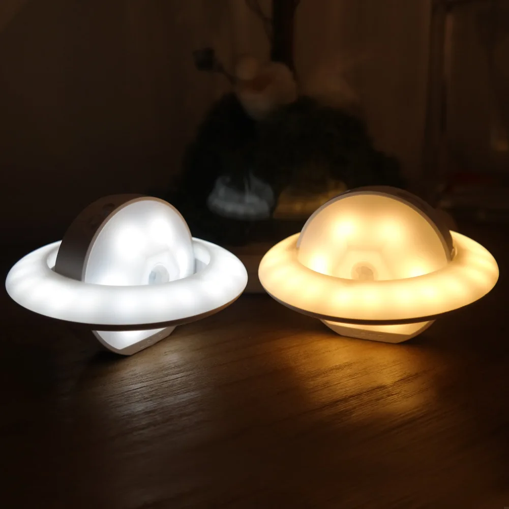 Ночной светильник с датчиком движения и вращением на 360 градусов светодиодный