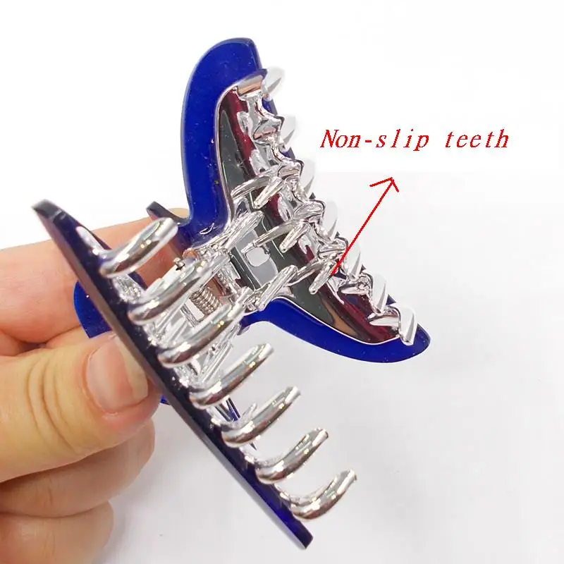 2019 hohe Qualitat 8 cm Lange Acetat Haarnadeln Haarspangen Clip Krabben Haargreifer Fur Frauen Madchen Haarschmuck Zubeho | Аксессуары