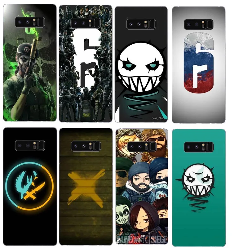 Чехол AKIRA Voltron Rainbow Six Siege YuGiOh для Samsung Galaxy S8 S7EDGE S9PLUS NOTE 7 8 9 rainbow six siege чехол
